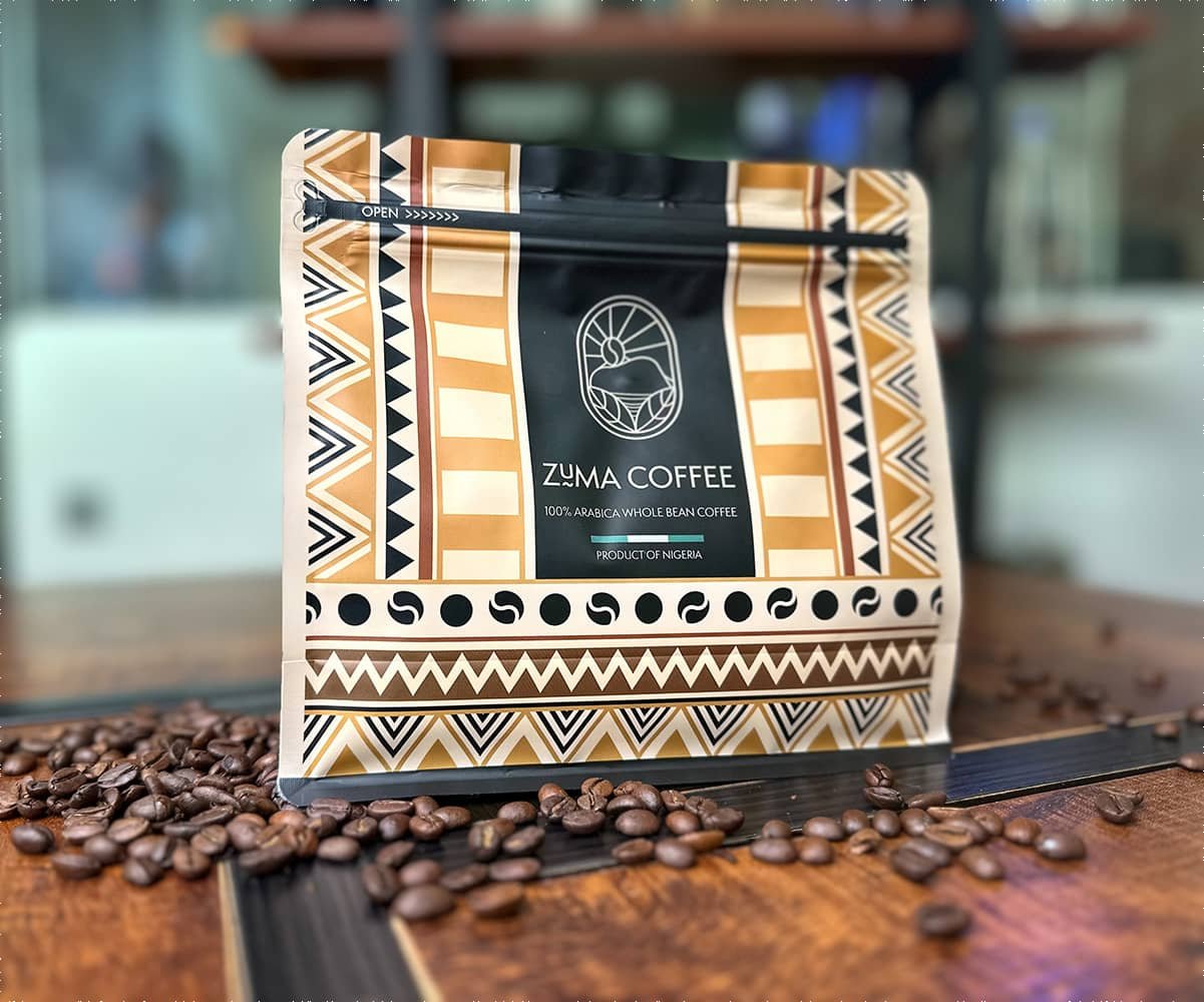 Zuma Roasted Coffee 400g with beans