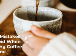 Canva created featured imagine on top 5 mistakes to avoid when brewing coffee at home
