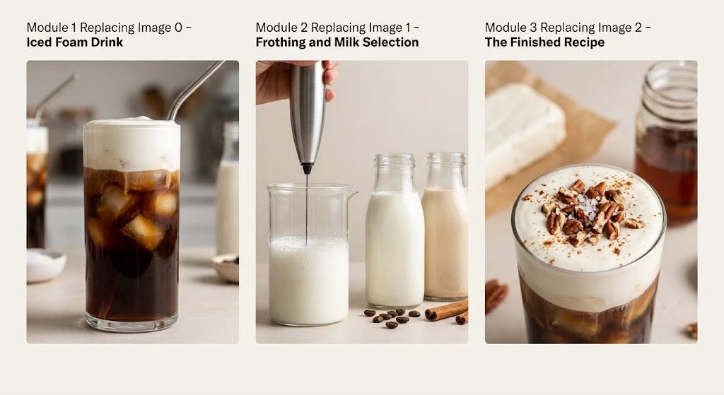 Beyond Ice: How Creamy Cold Foams Are Redefining Hot-Weather Coffee 2 Aerating chilled milk creates micro bubbles without heat
